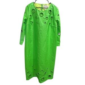 Dorinda Clark Cole Green‎ Rivet Church Dress Rose Collection Divine Apparel 22W